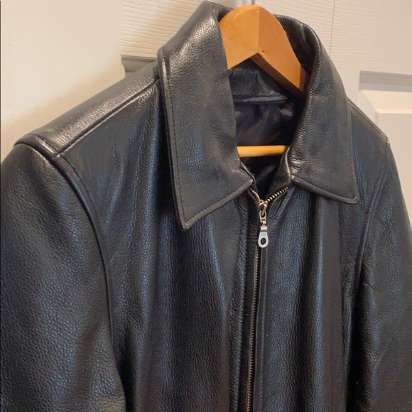 J & M /  Leather Jacket - Picture 2 of 8